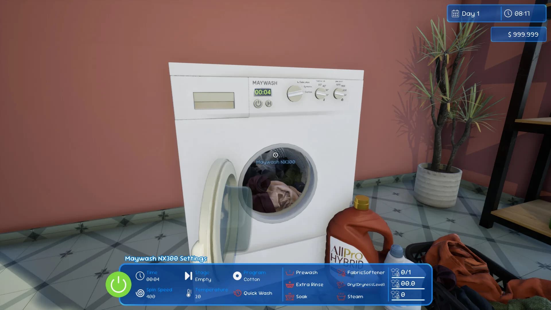 Laundromat Manager Simulator görsel 11