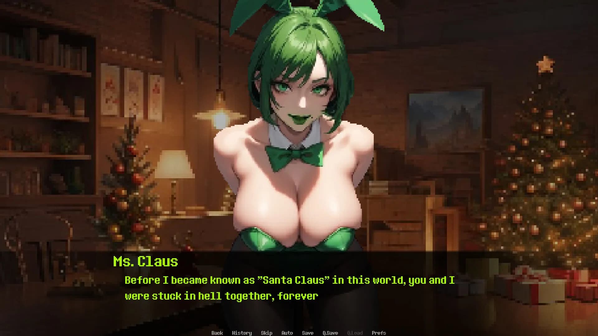 Lonely Christmas: Succubus Santa görsel 2