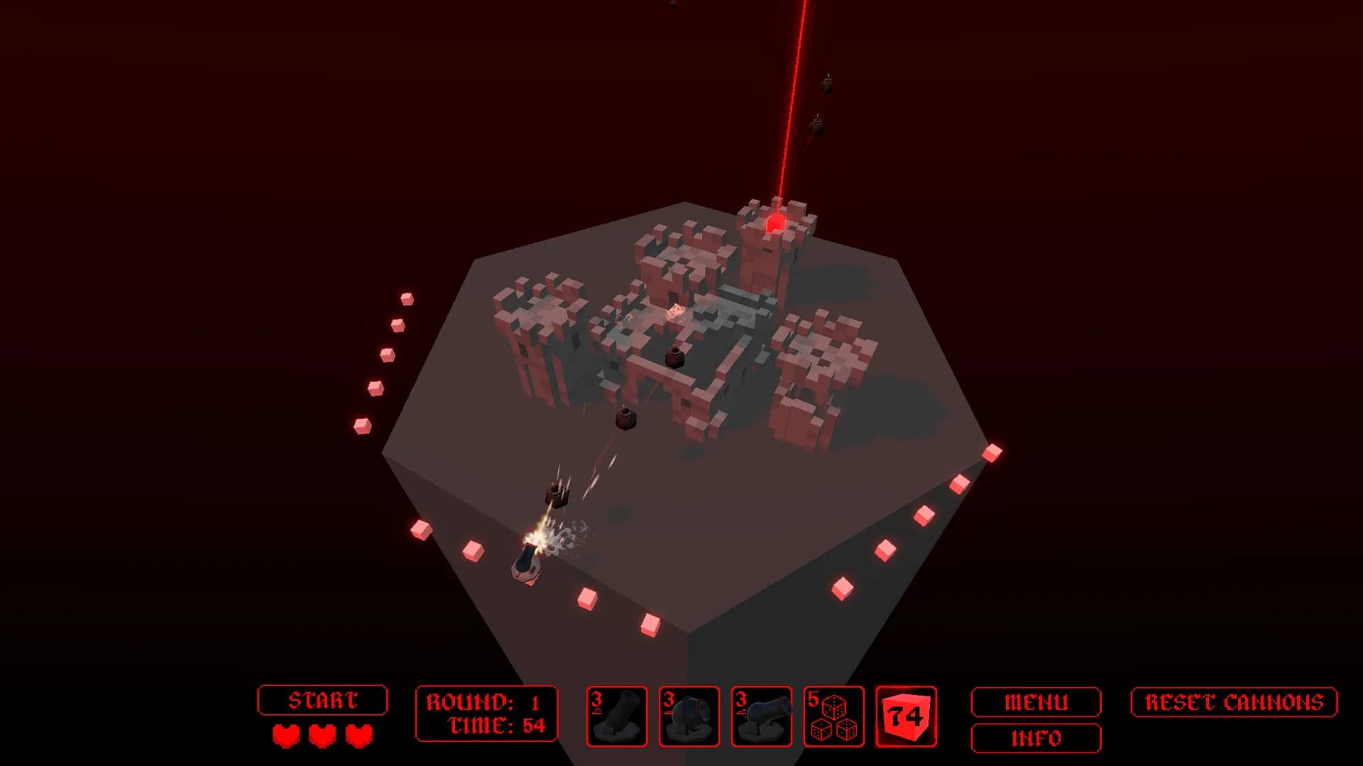 Castle Bomber RED görsel 3