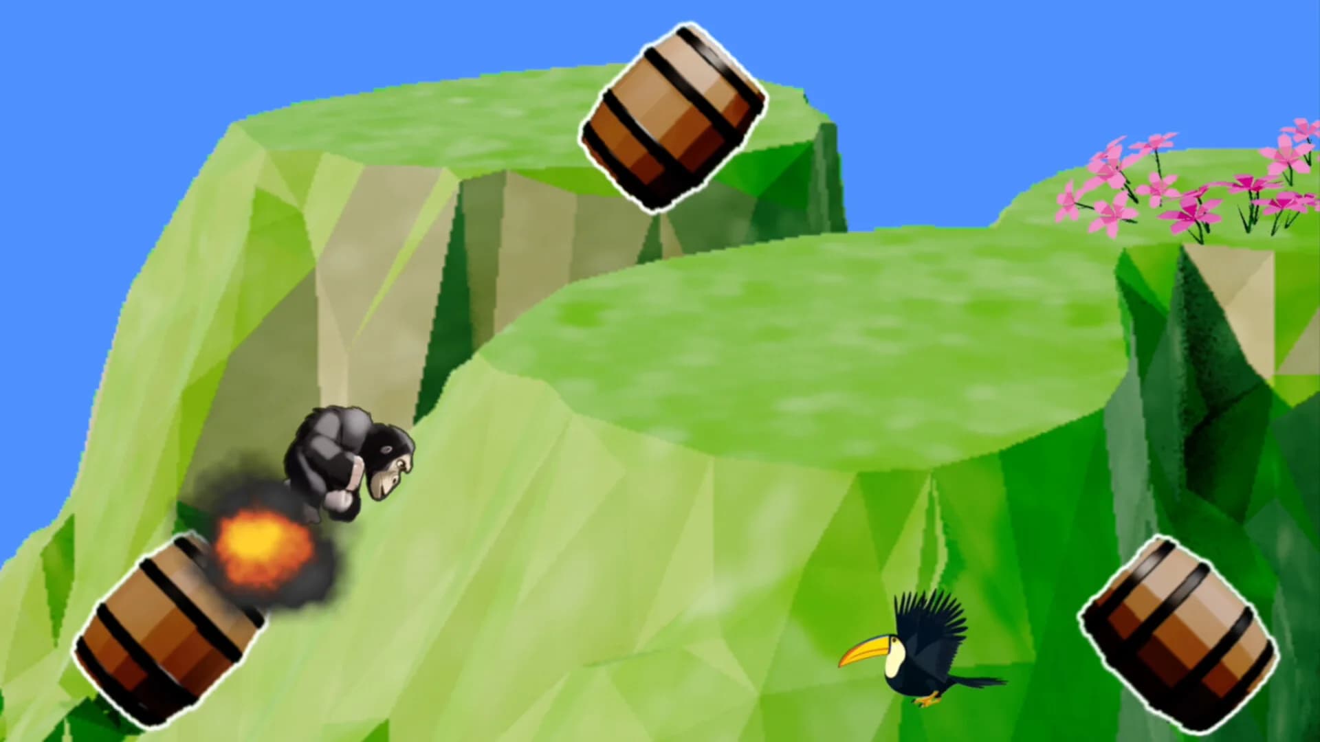 Benny & Nana's Barrel Adventure görsel 2