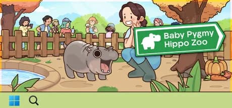 Baby Pygmy Hippo Zoo