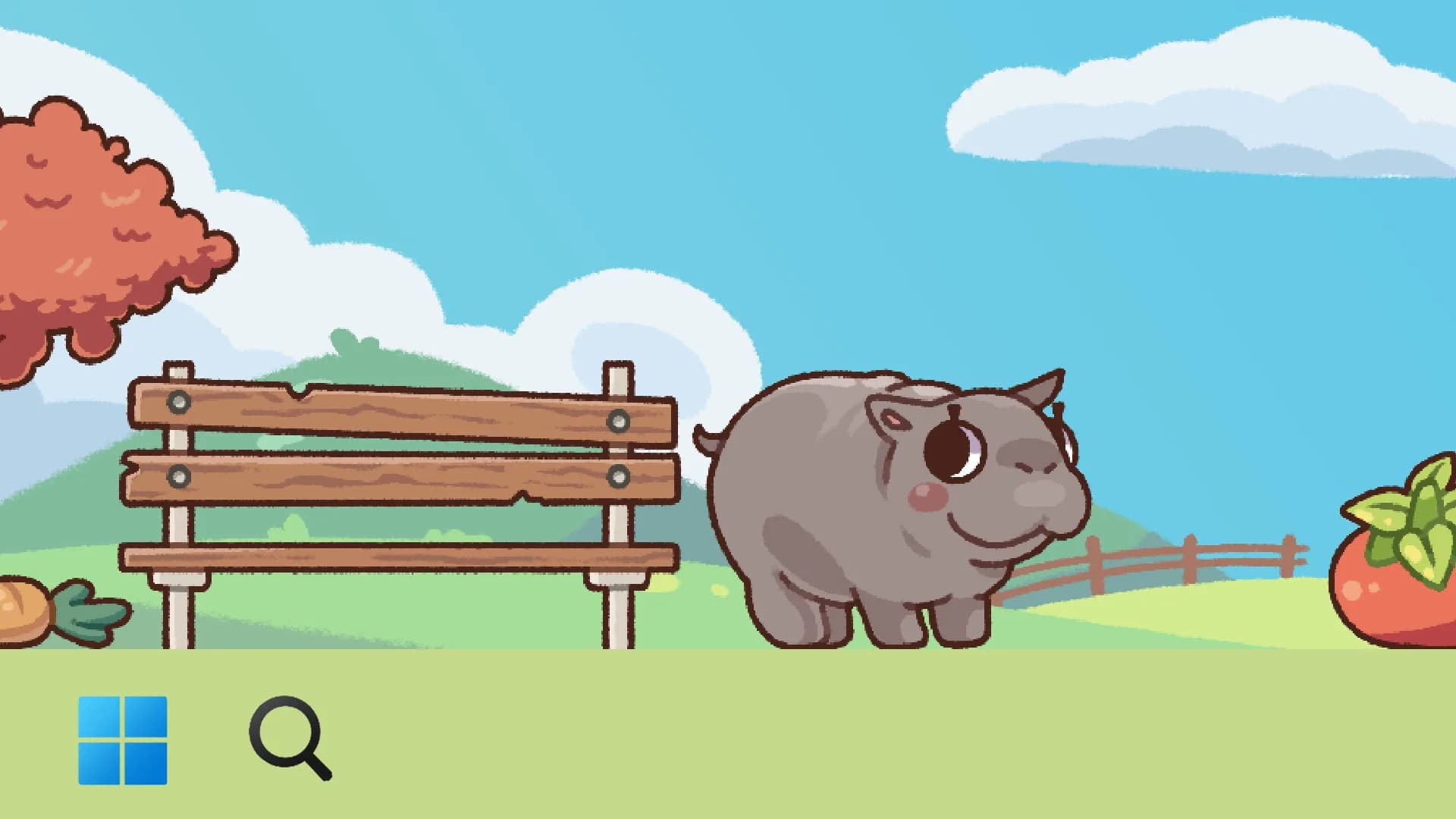 Baby Pygmy Hippo Zoo görsel 3