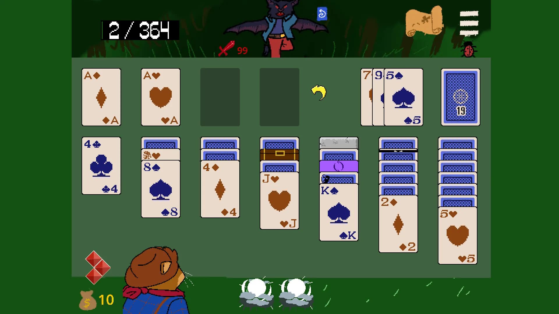 Klondike's Hike: A Solitaire Roguelike görsel 6