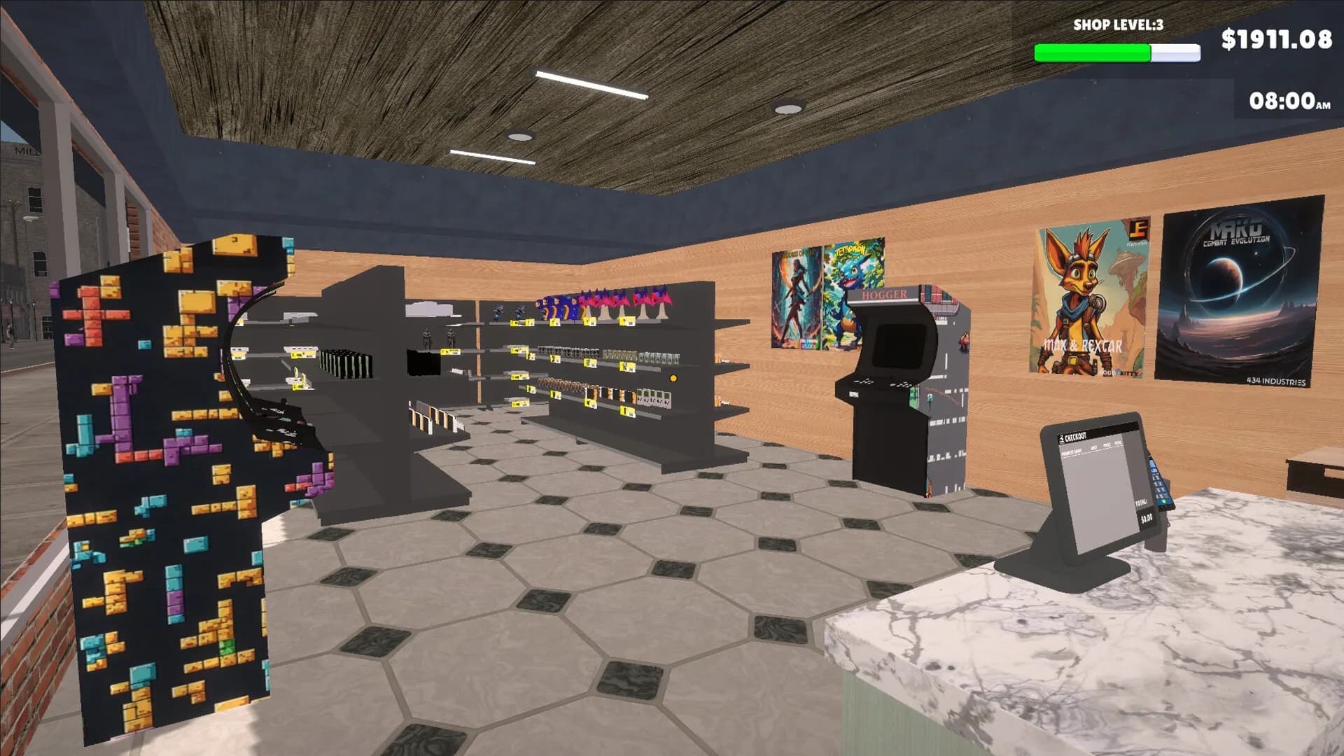 Retro GameShop Simulator görsel 3