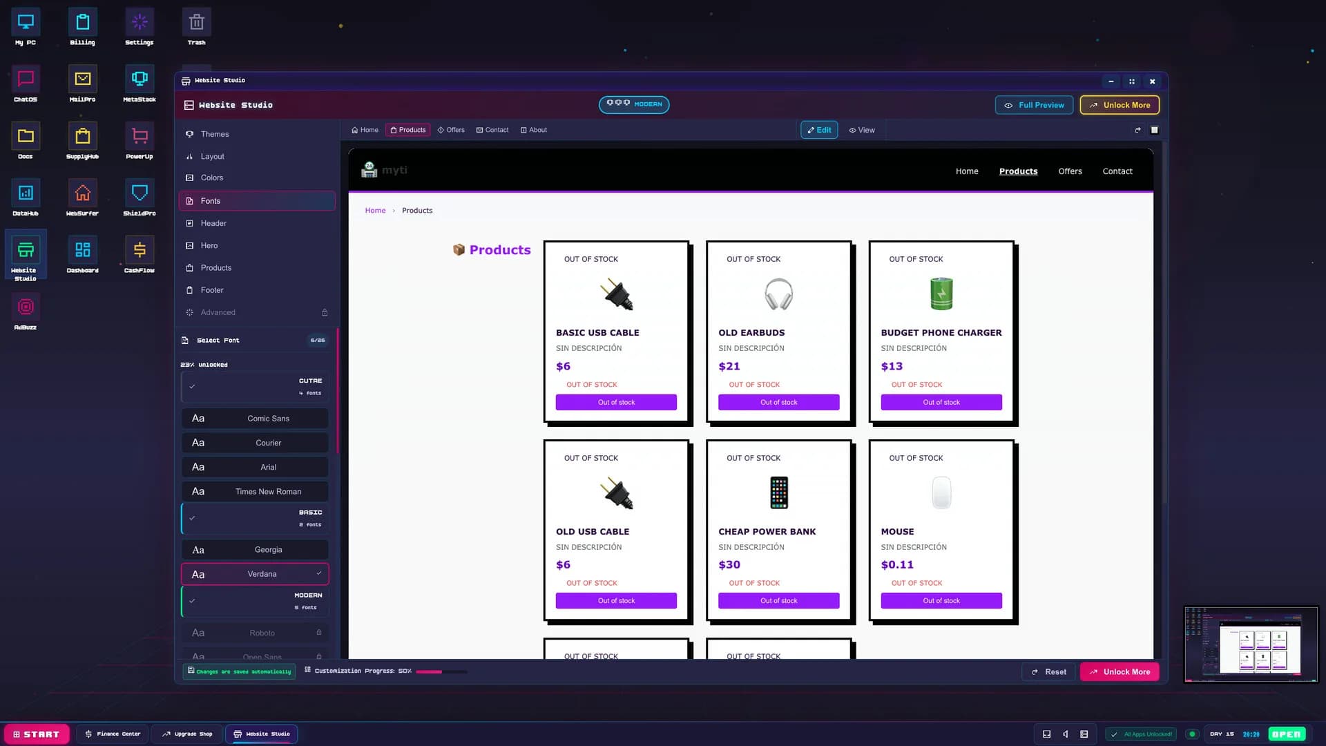Cart Panic! OS - E-Commerce Tycoon görsel 5