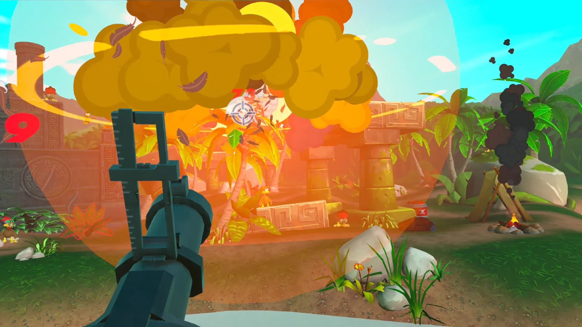 Moorhuhn / Crazy Chicken  VR Blast görsel 4