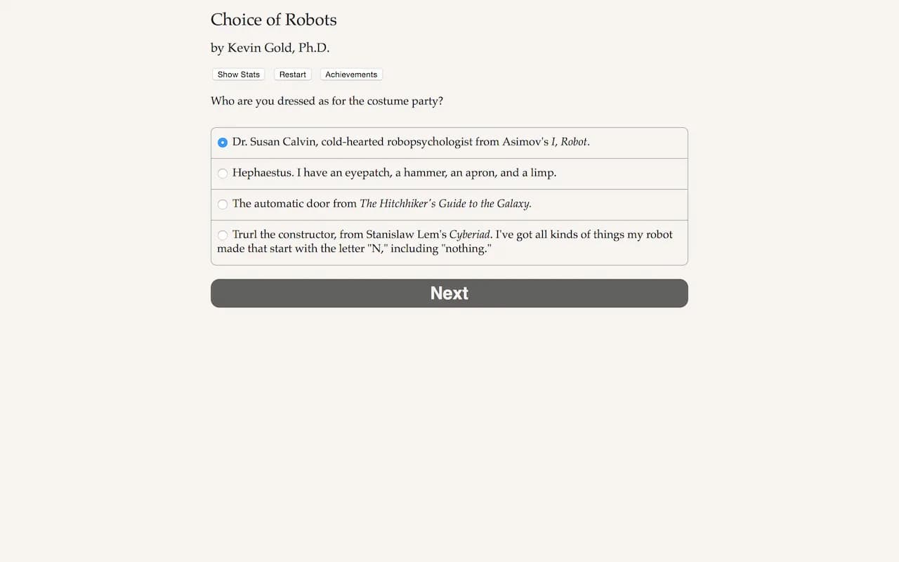 Choice of Robots görsel 3