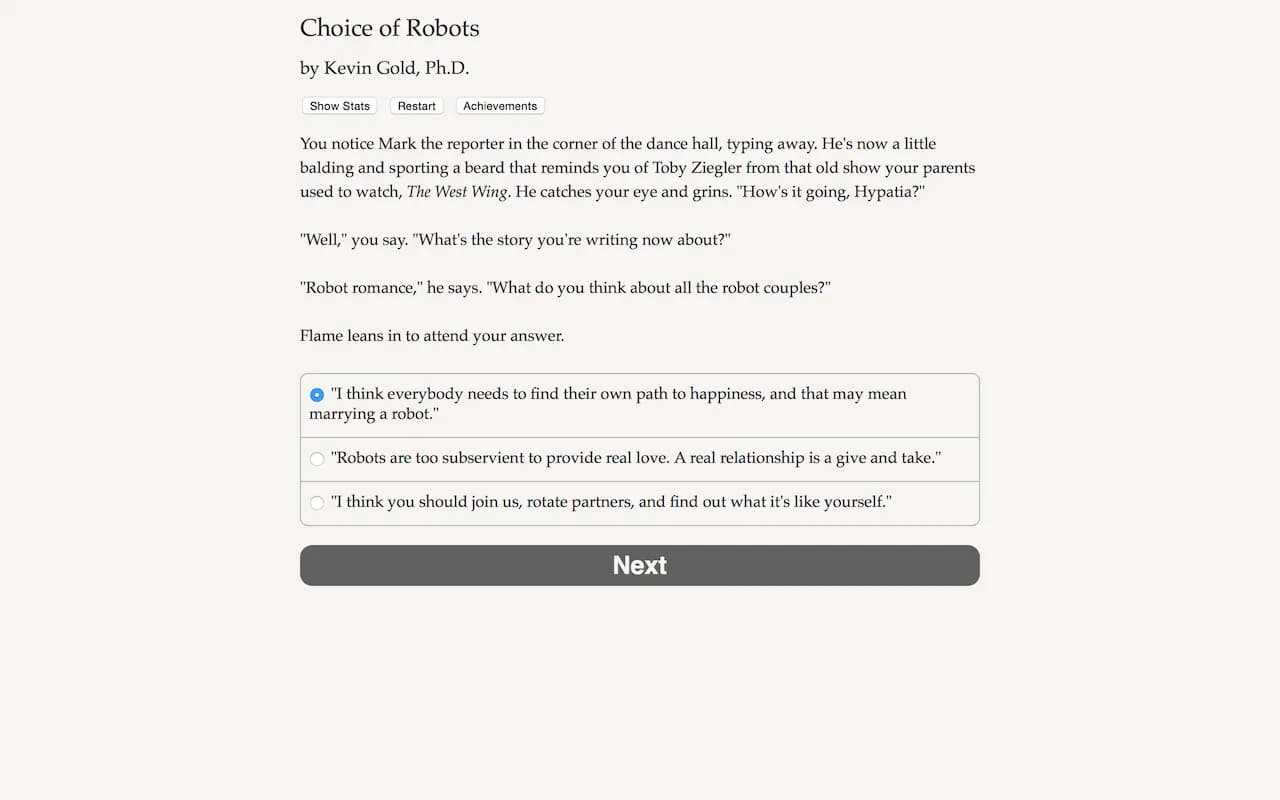 Choice of Robots görsel 4