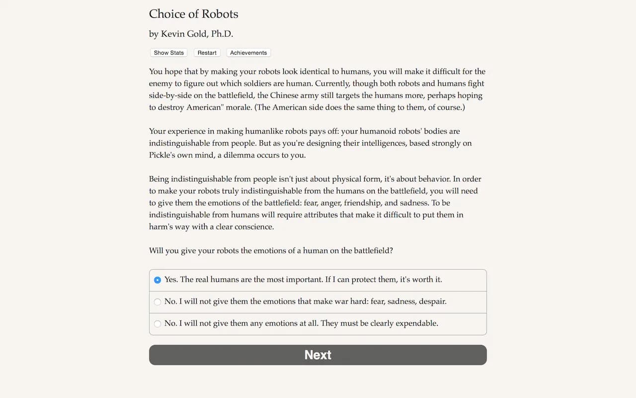 Choice of Robots görsel 5