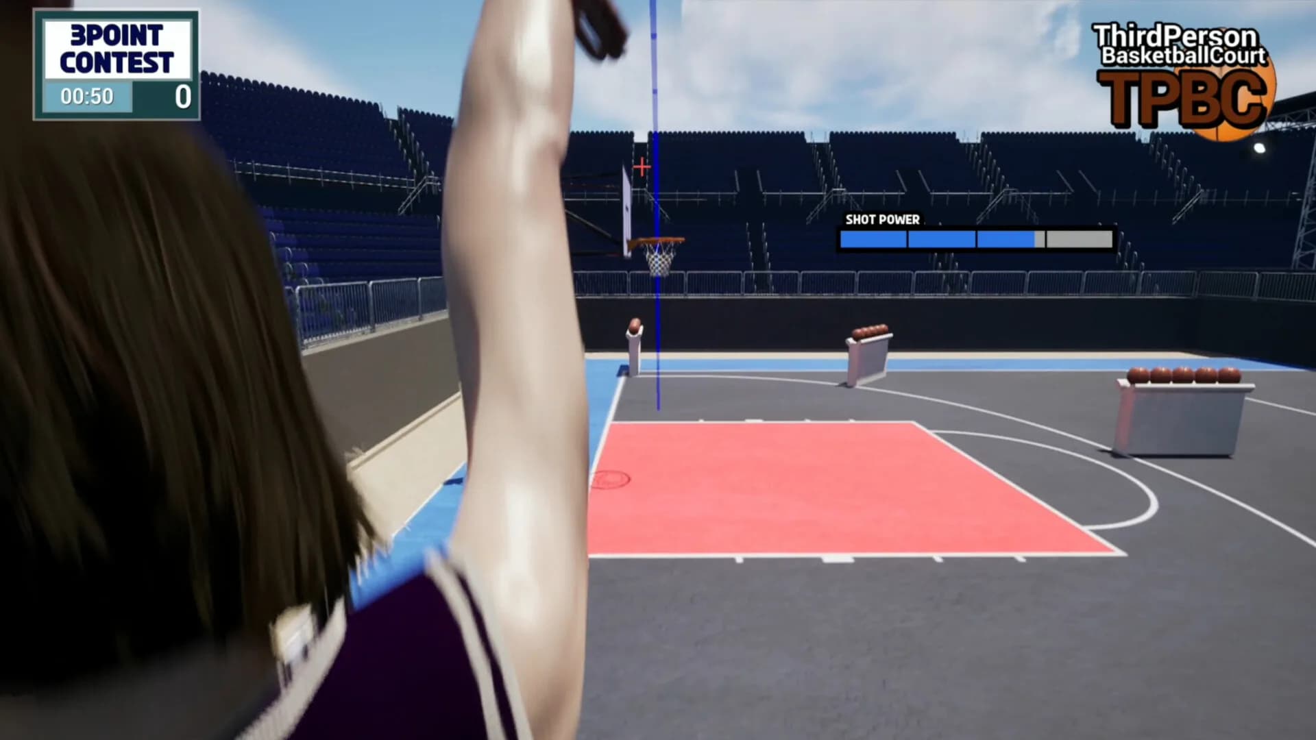 Third Person Basketball Court görsel 8