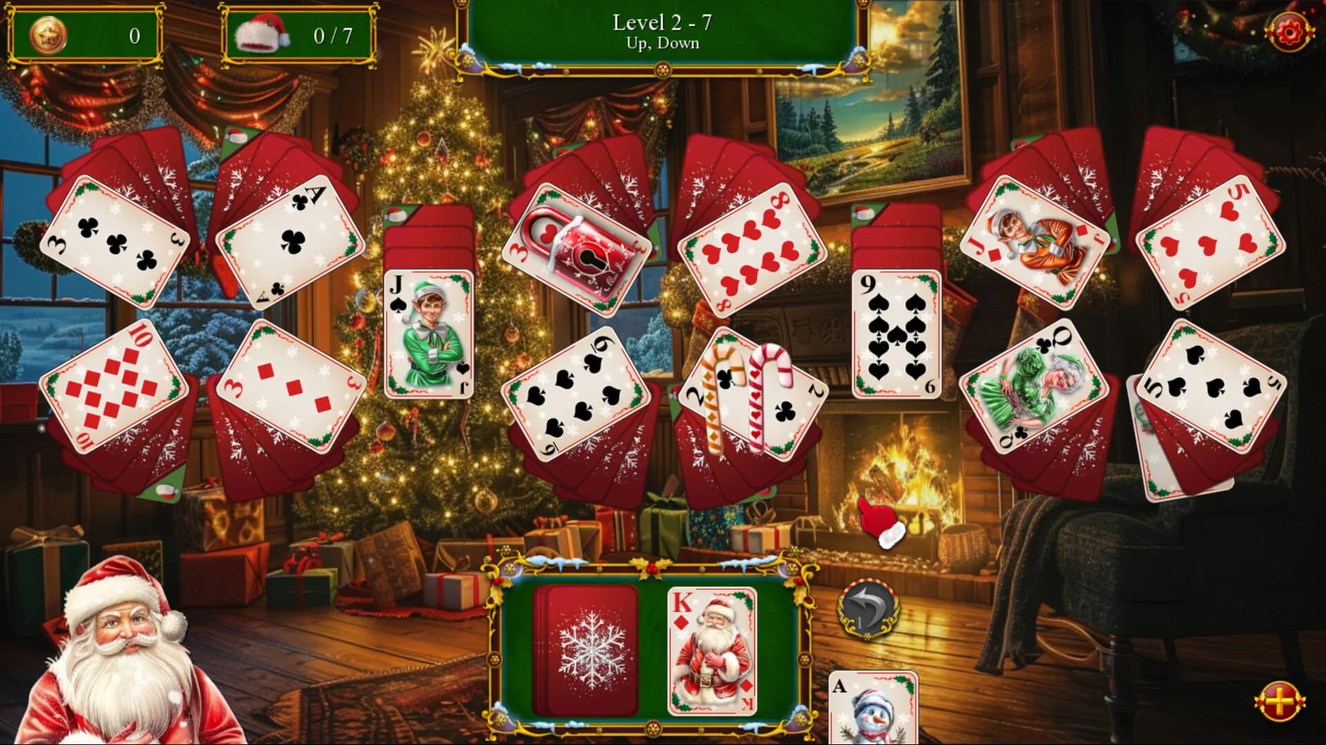 Santa's Christmas Solitaire 3 görsel 13