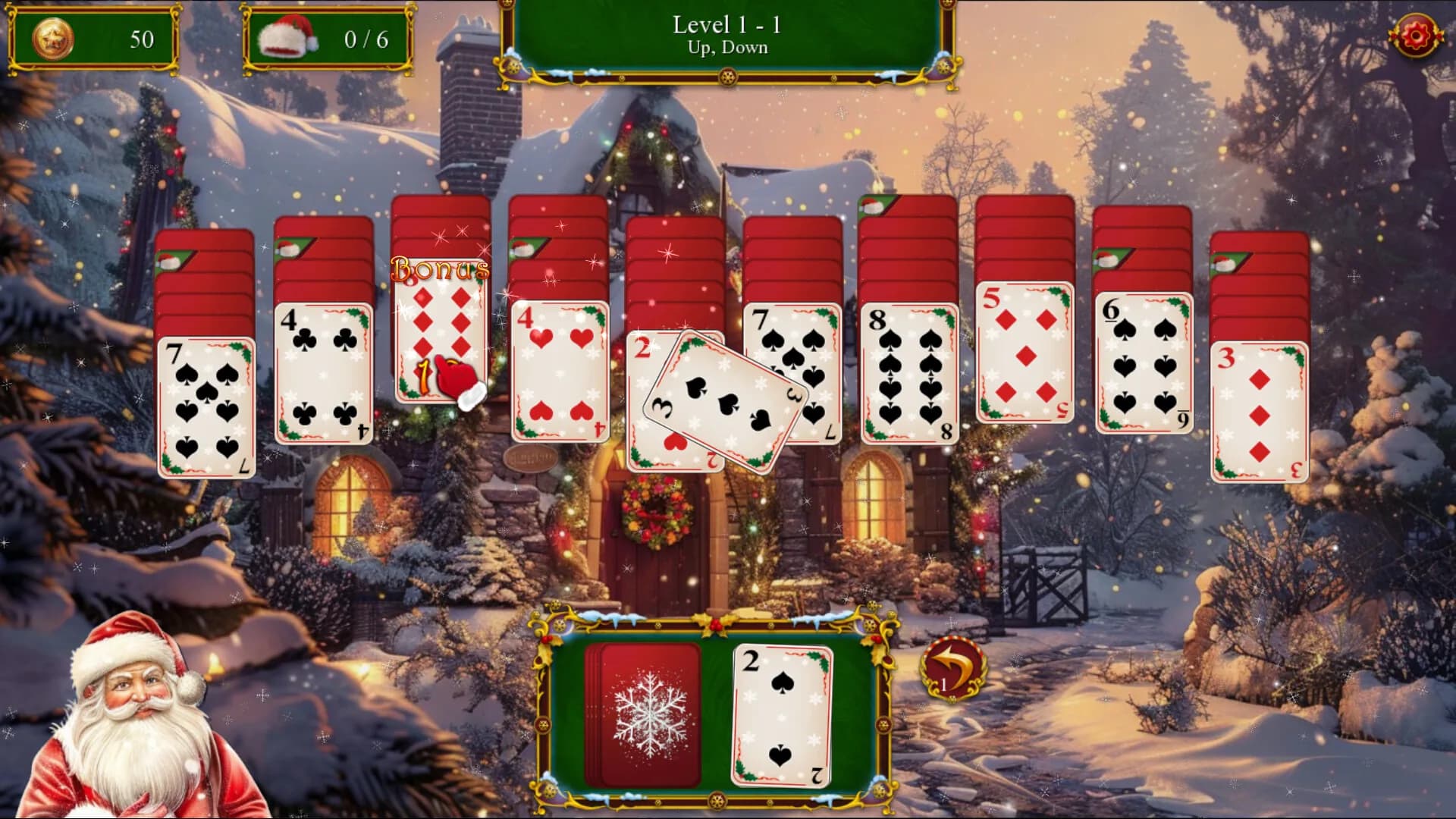 Santa's Christmas Solitaire 3 görsel 14