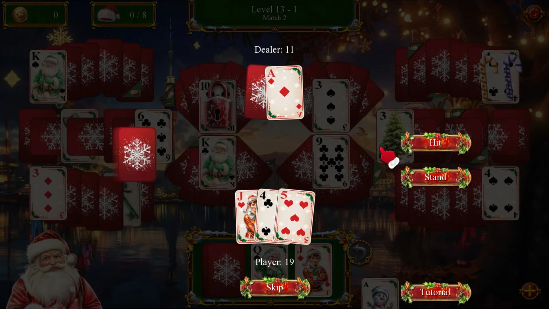 Santa's Christmas Solitaire 3 görsel 5