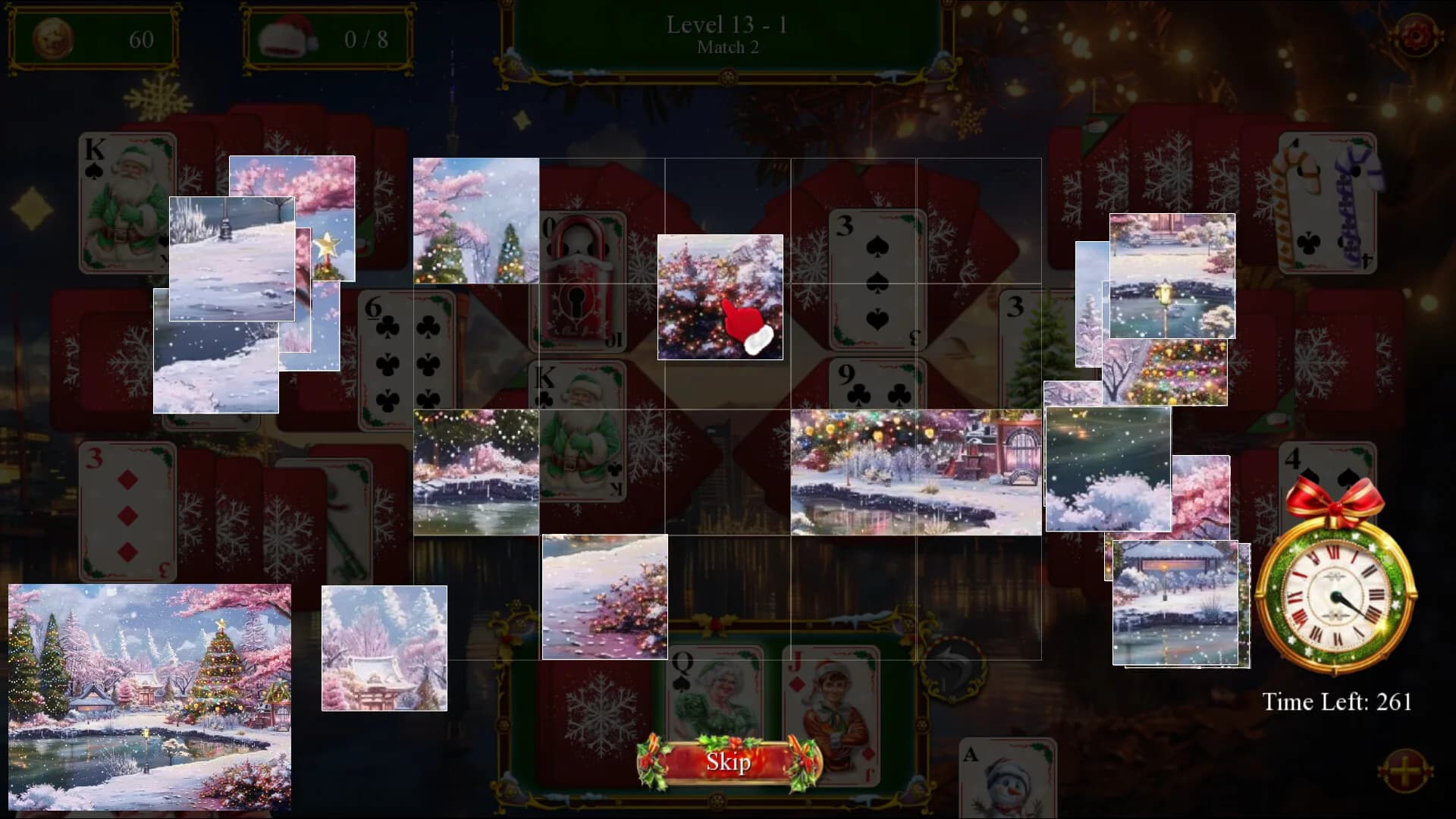 Santa's Christmas Solitaire 3 görsel 8