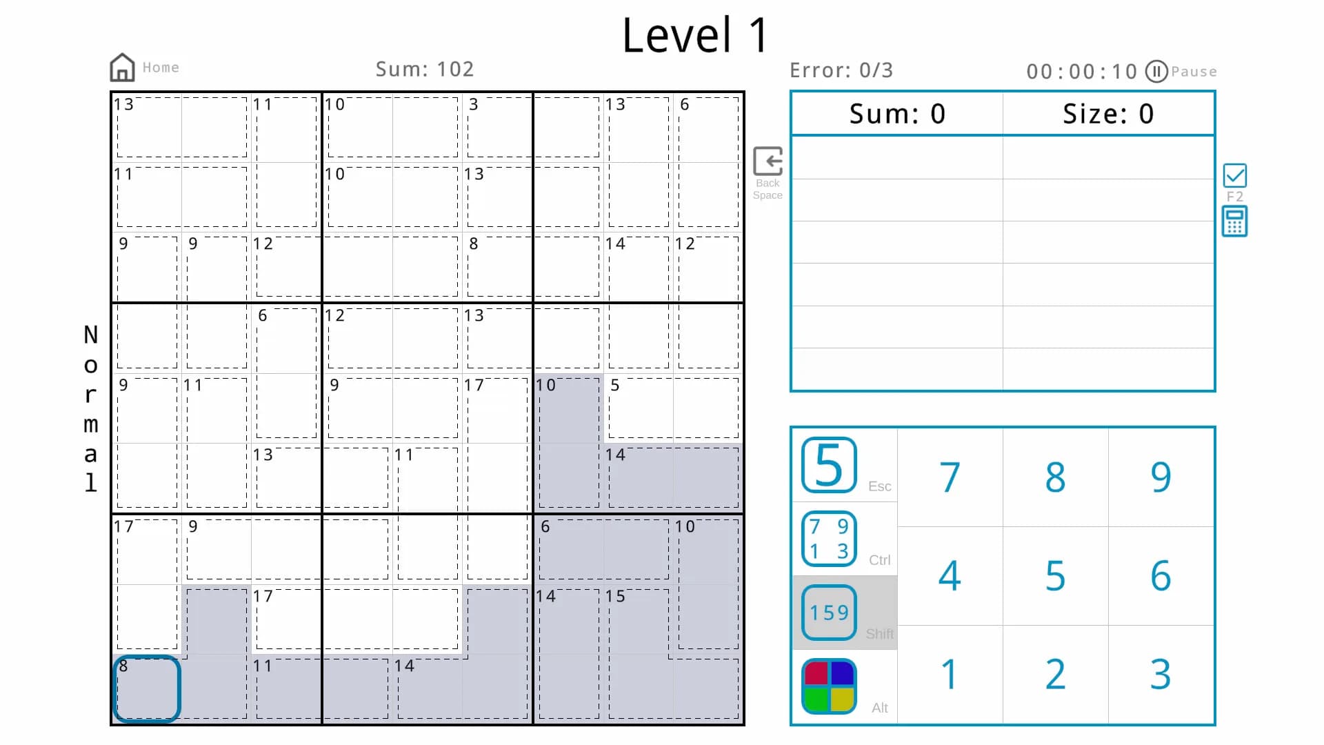 Minimalist Sudoku görsel 9