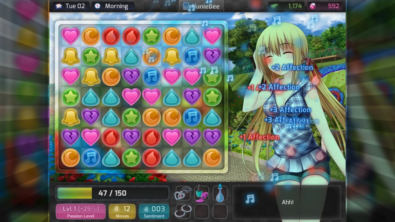 HuniePop görsel 3