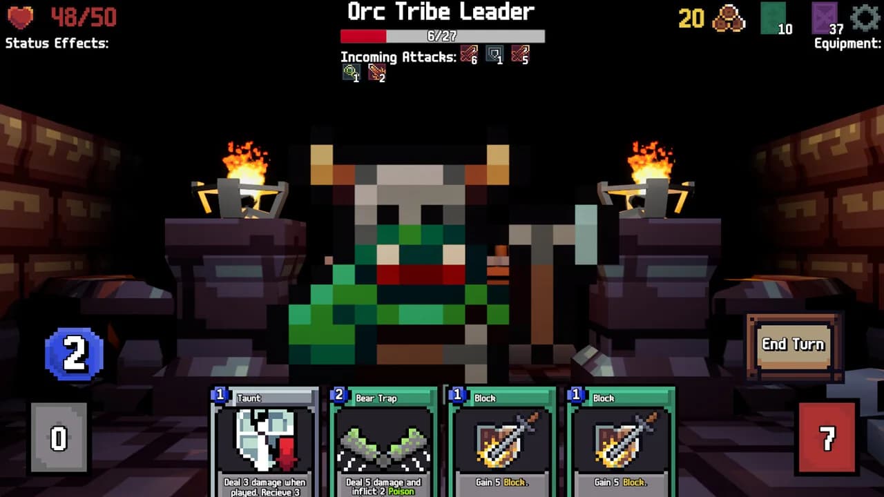 Prisoners of Ulag'Bol: A Dungeon Crawling Deckbuilder görsel 6