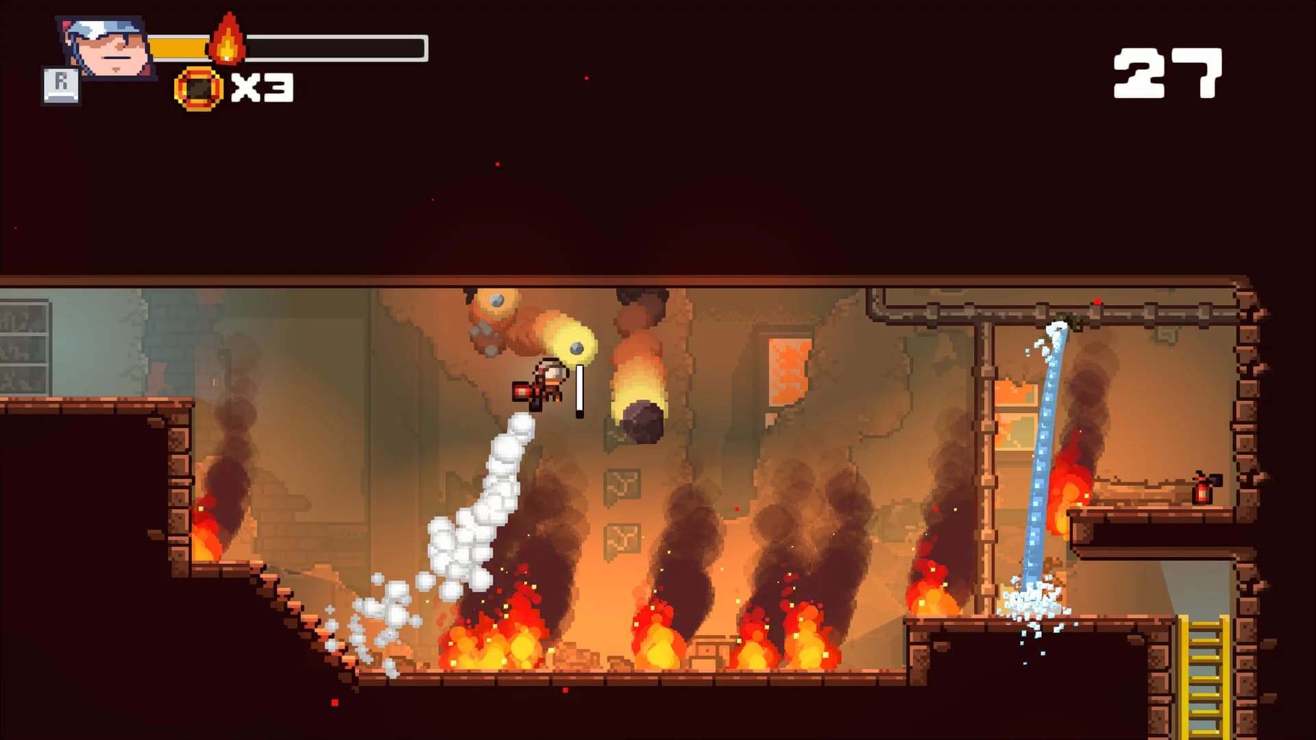 Fire Hero - Pixel Rescue görsel 2