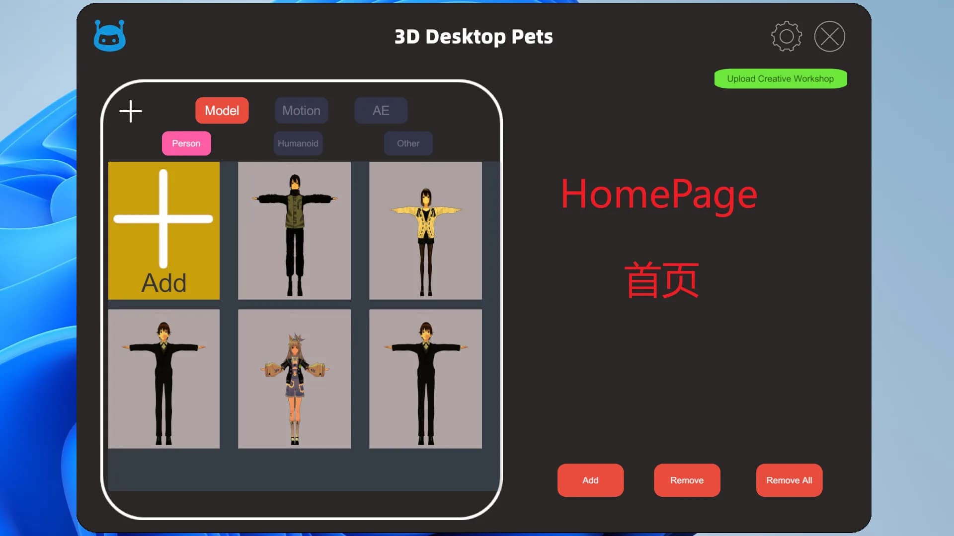 3D Desktop Pets görsel 2