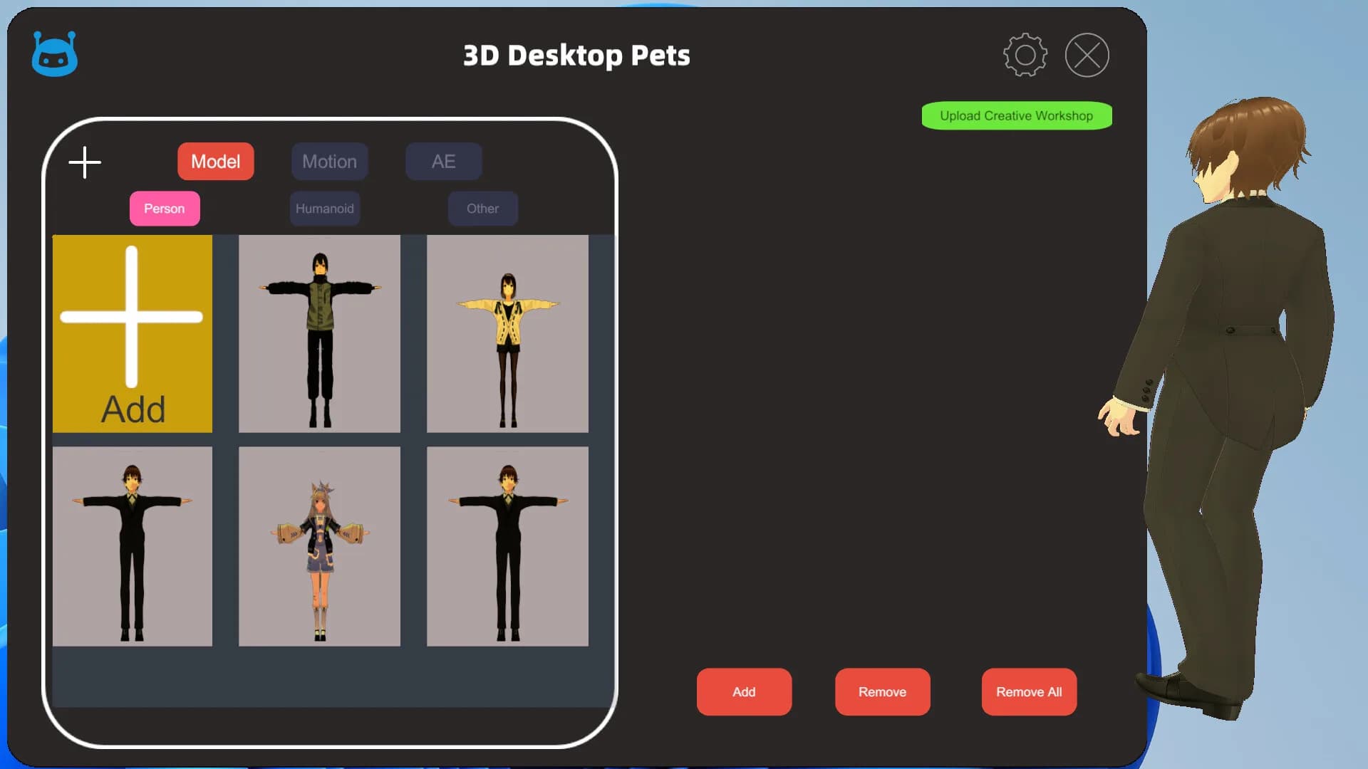 3D Desktop Pets görsel 3