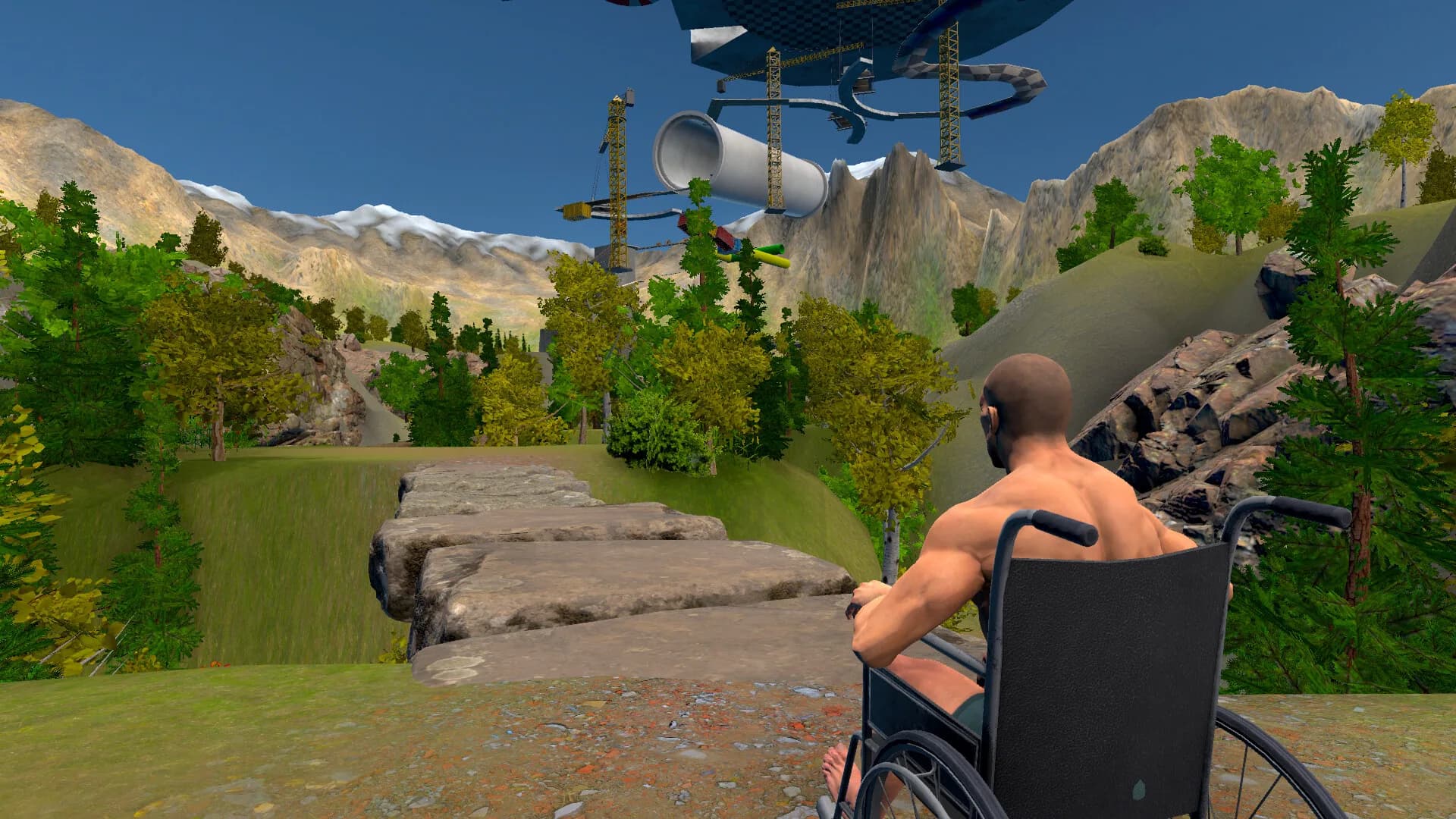 a Difficult game about Wheelchair görsel 2