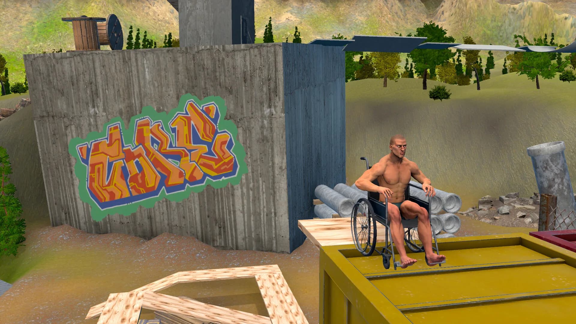 a Difficult game about Wheelchair görsel 3