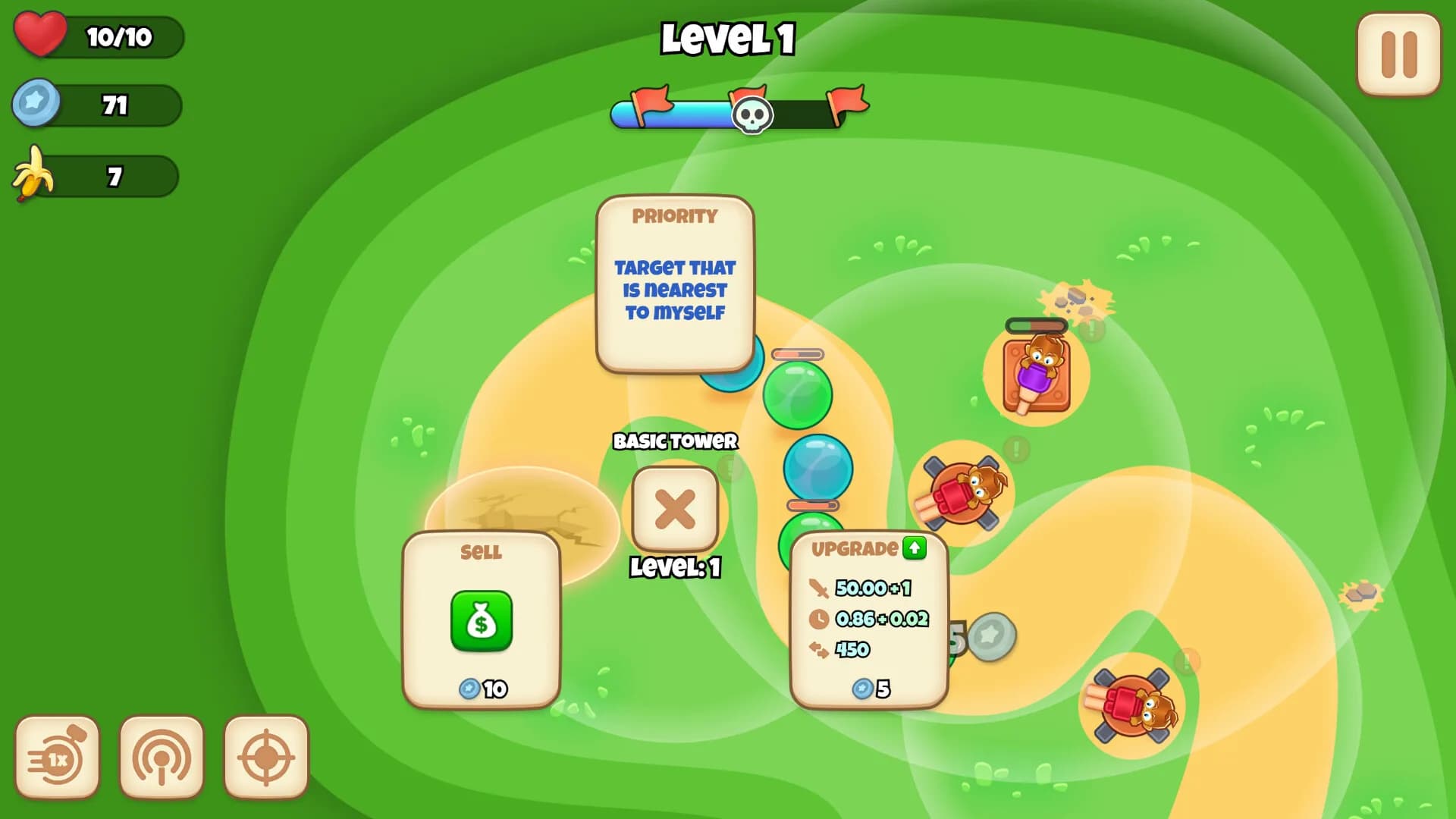 Monkey Bubble Defense görsel 3