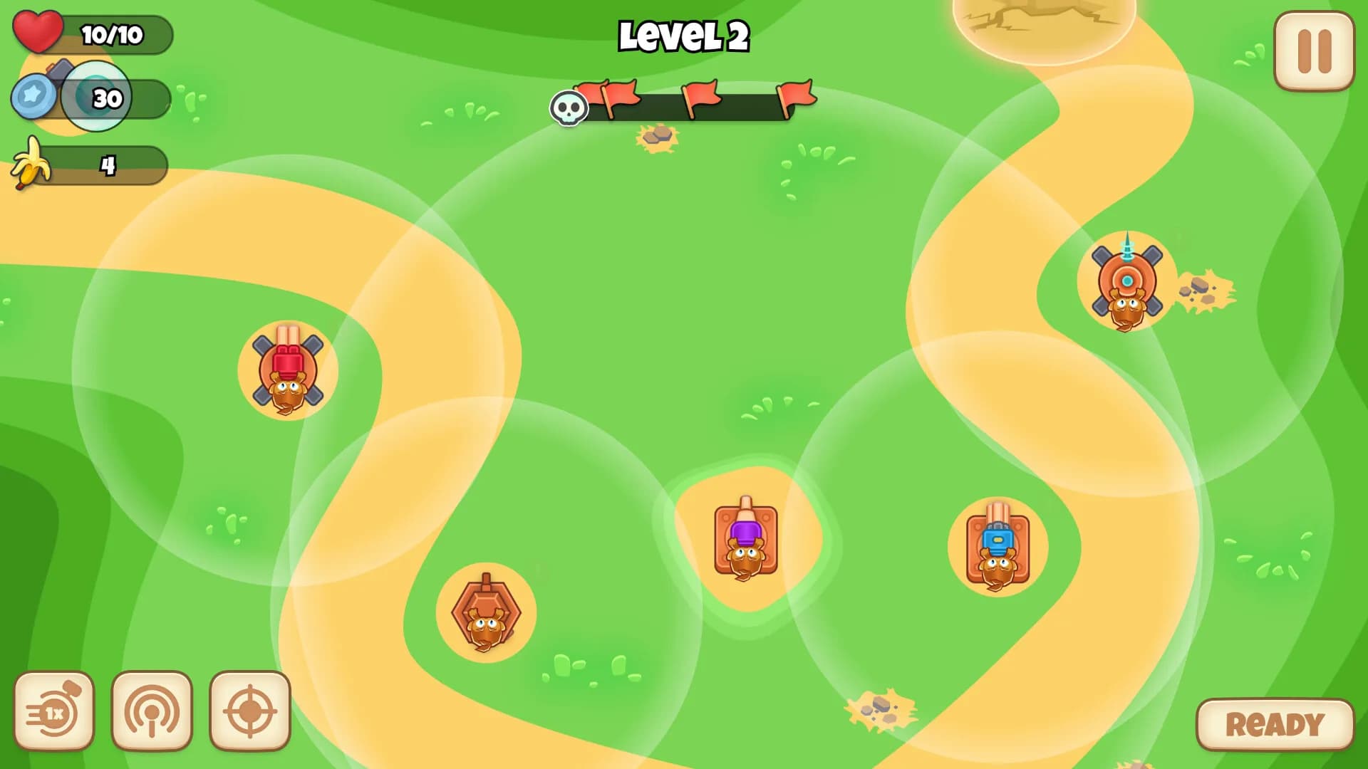 Monkey Bubble Defense görsel 5