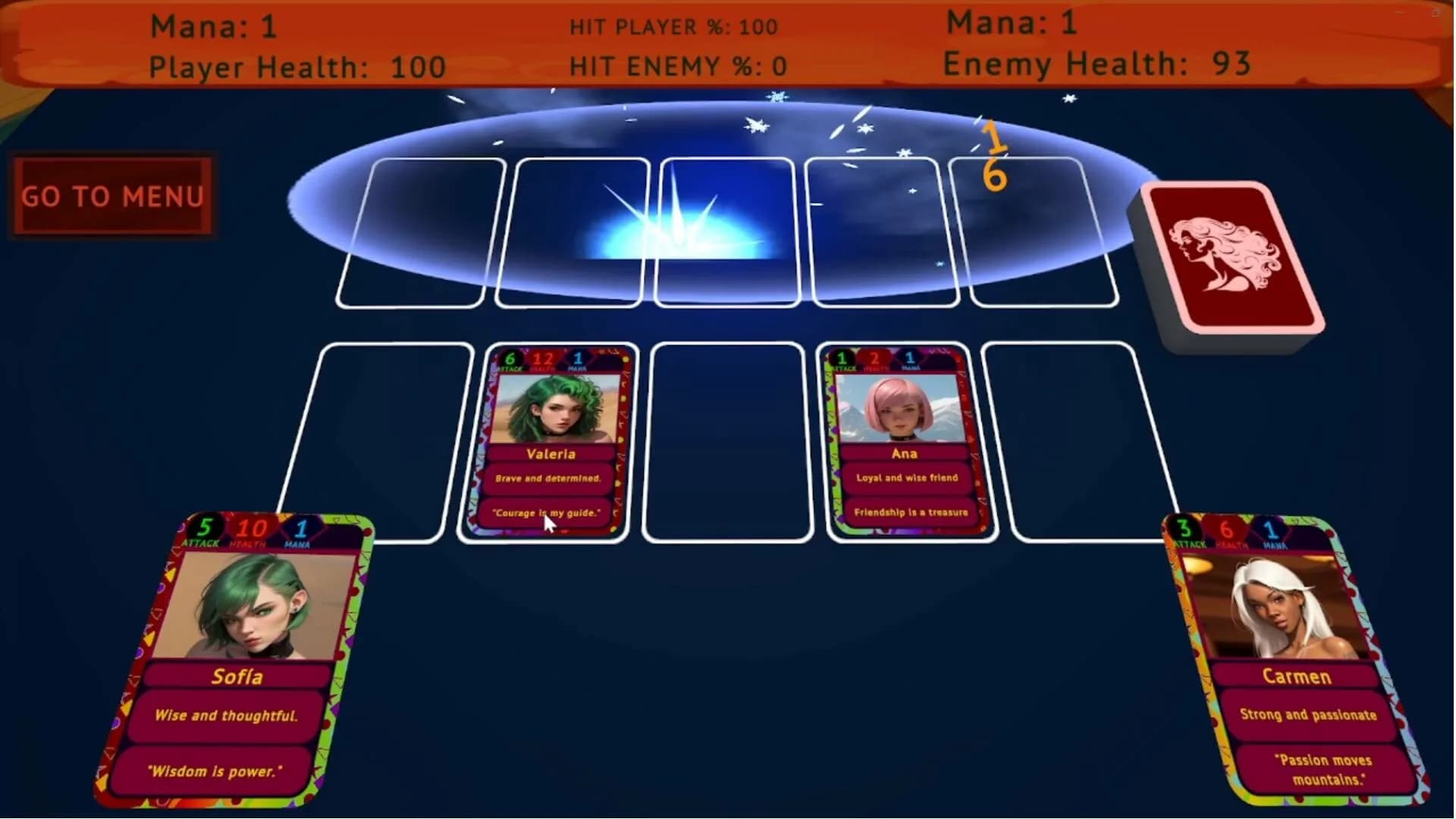 Girl Card Battle görsel 2