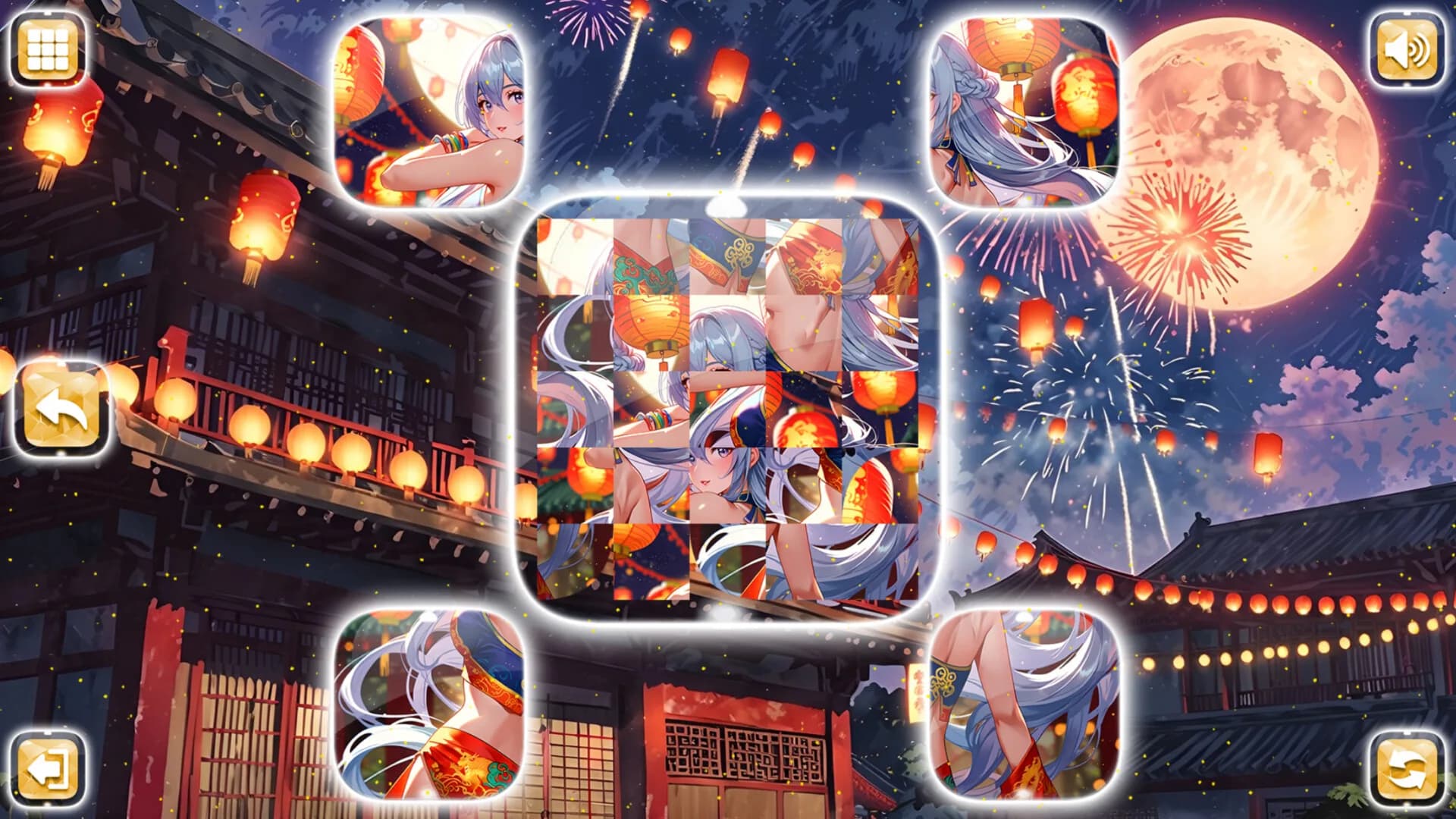 Lovely Anime Puzzle: Lunar görsel 6