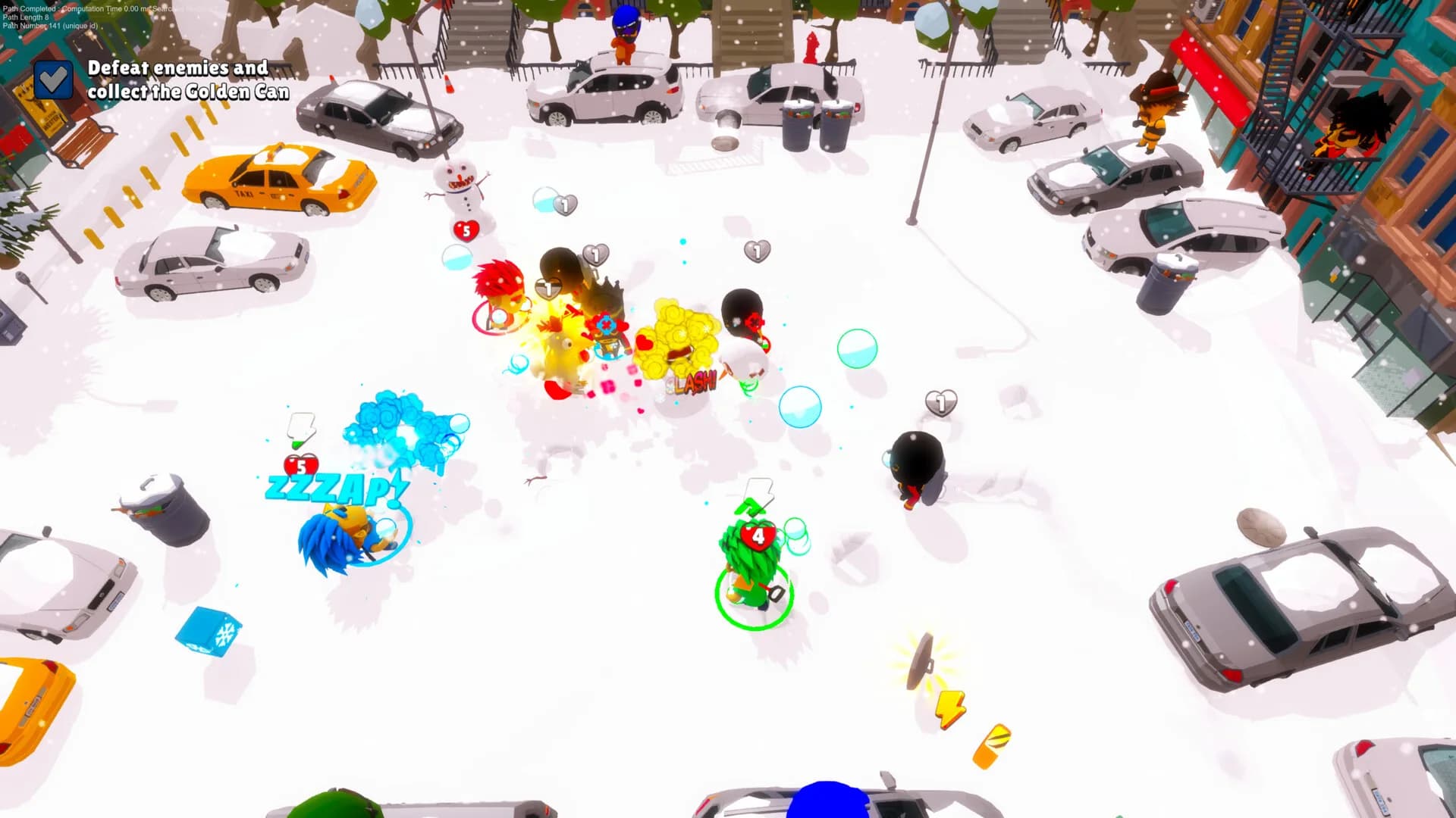 A Tiny Snow Game görsel 3
