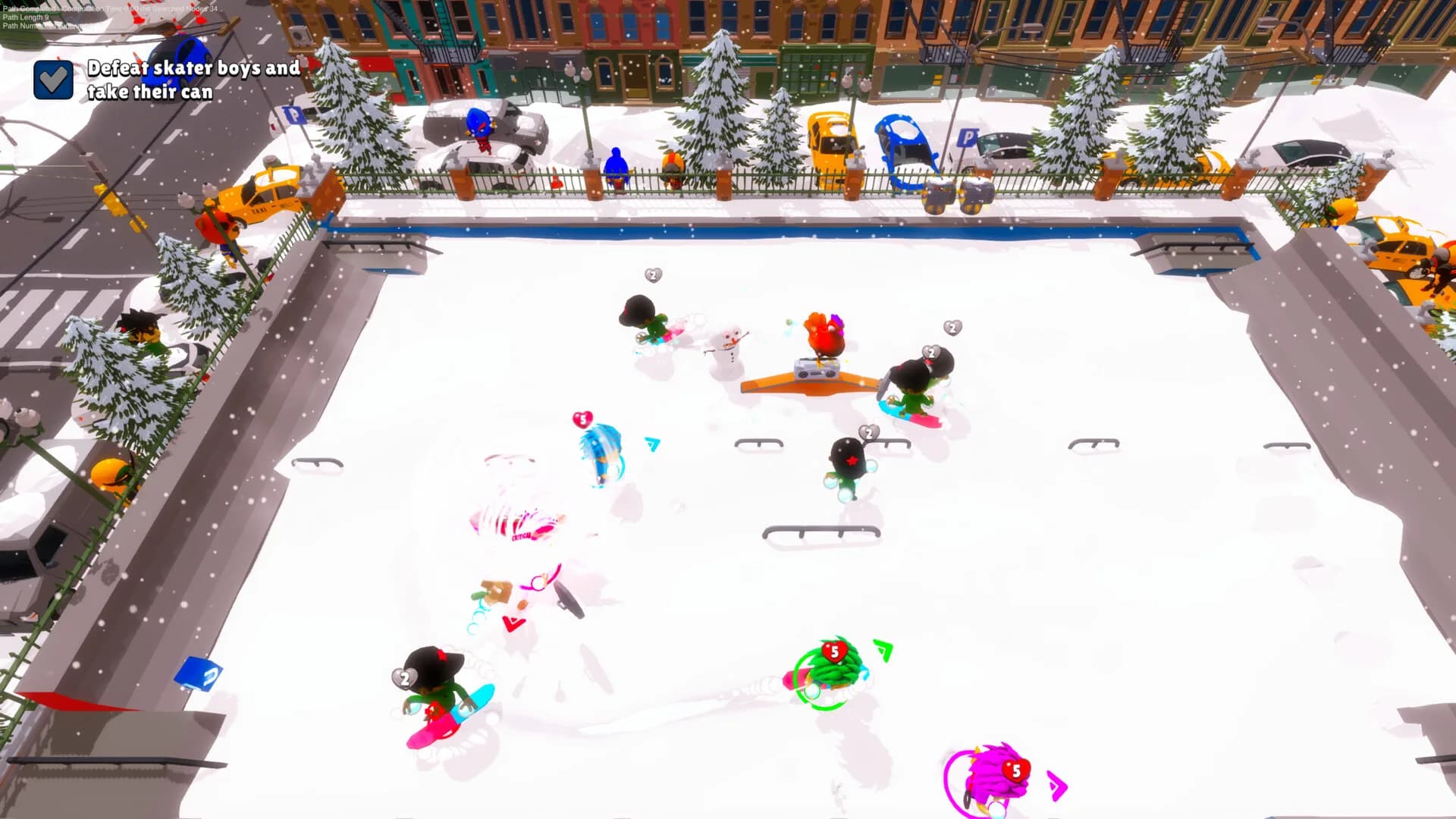 A Tiny Snow Game görsel 4