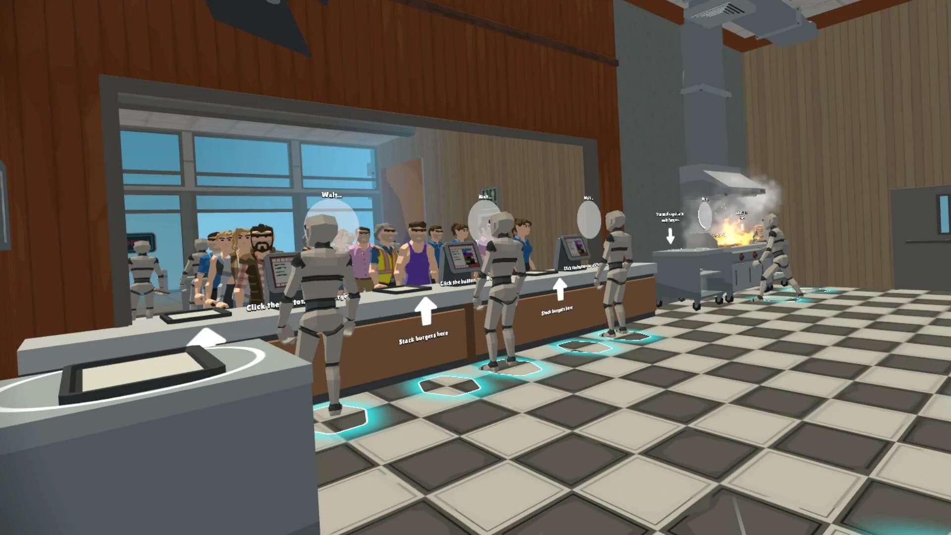 Stack Your Burger VR görsel 2