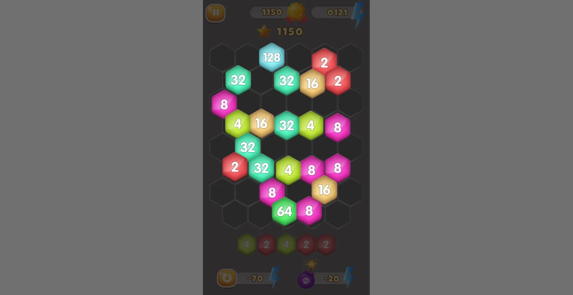 HexaMerge 2048 görsel 3