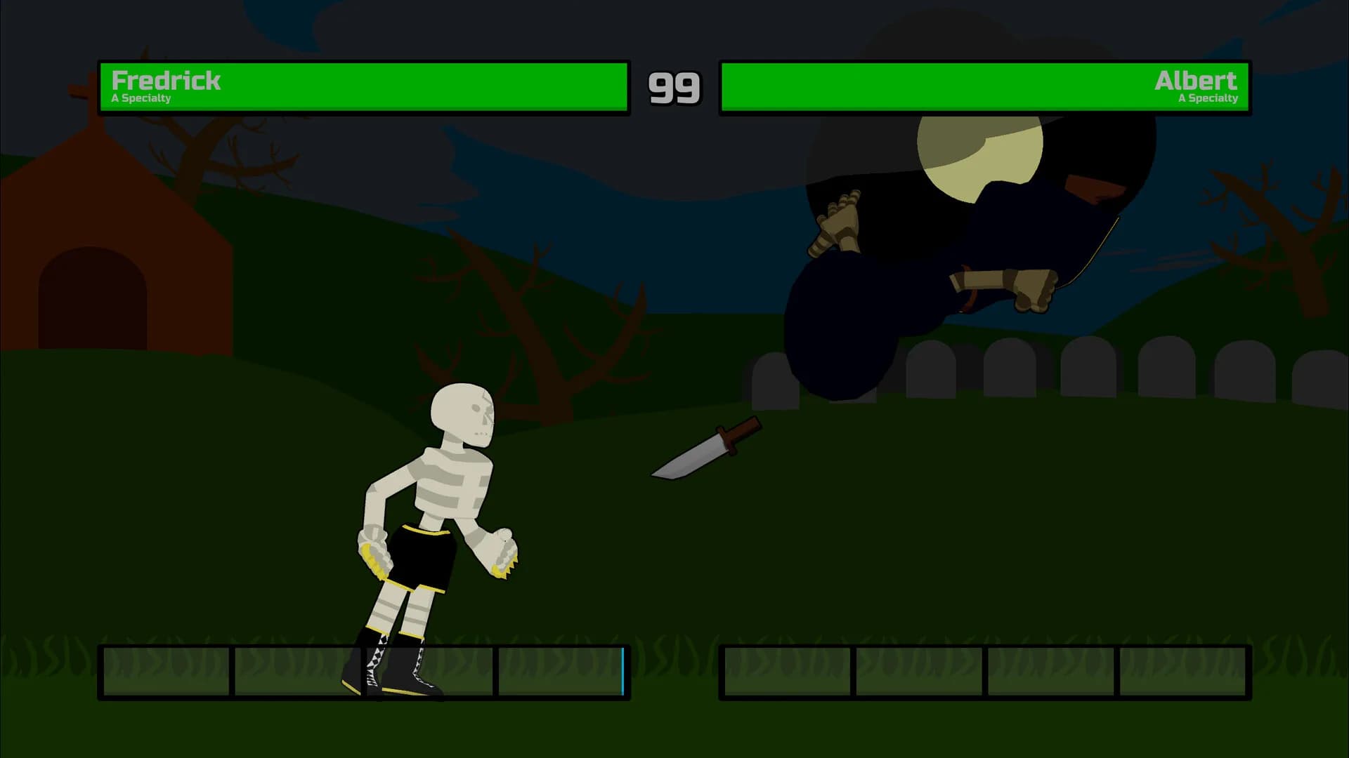 The Skeletons Are Fighting görsel 2