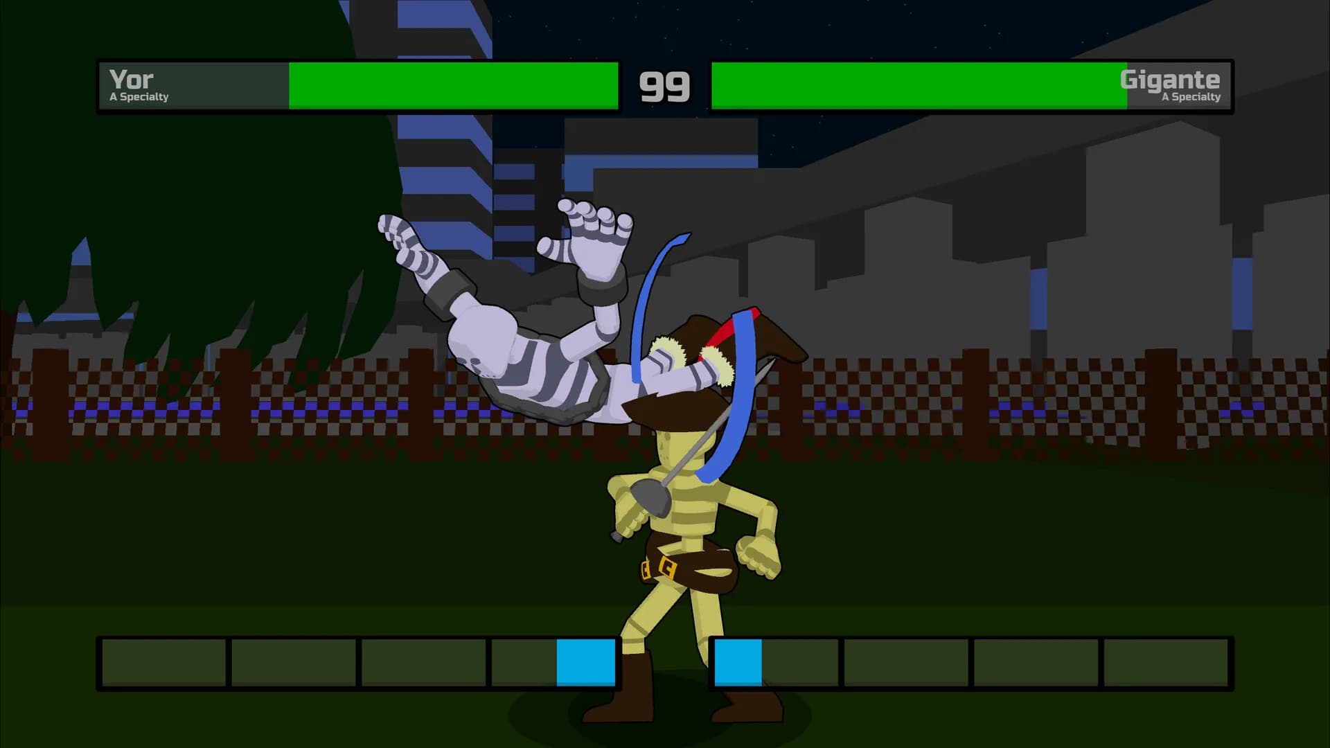 The Skeletons Are Fighting görsel 4