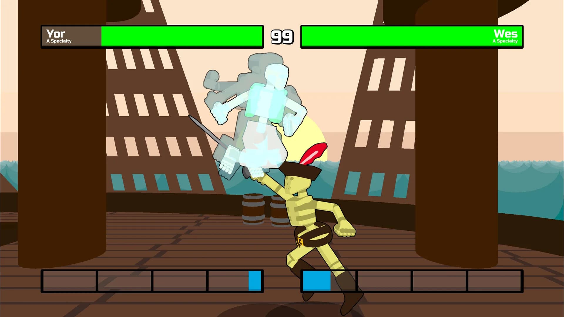 The Skeletons Are Fighting görsel 7
