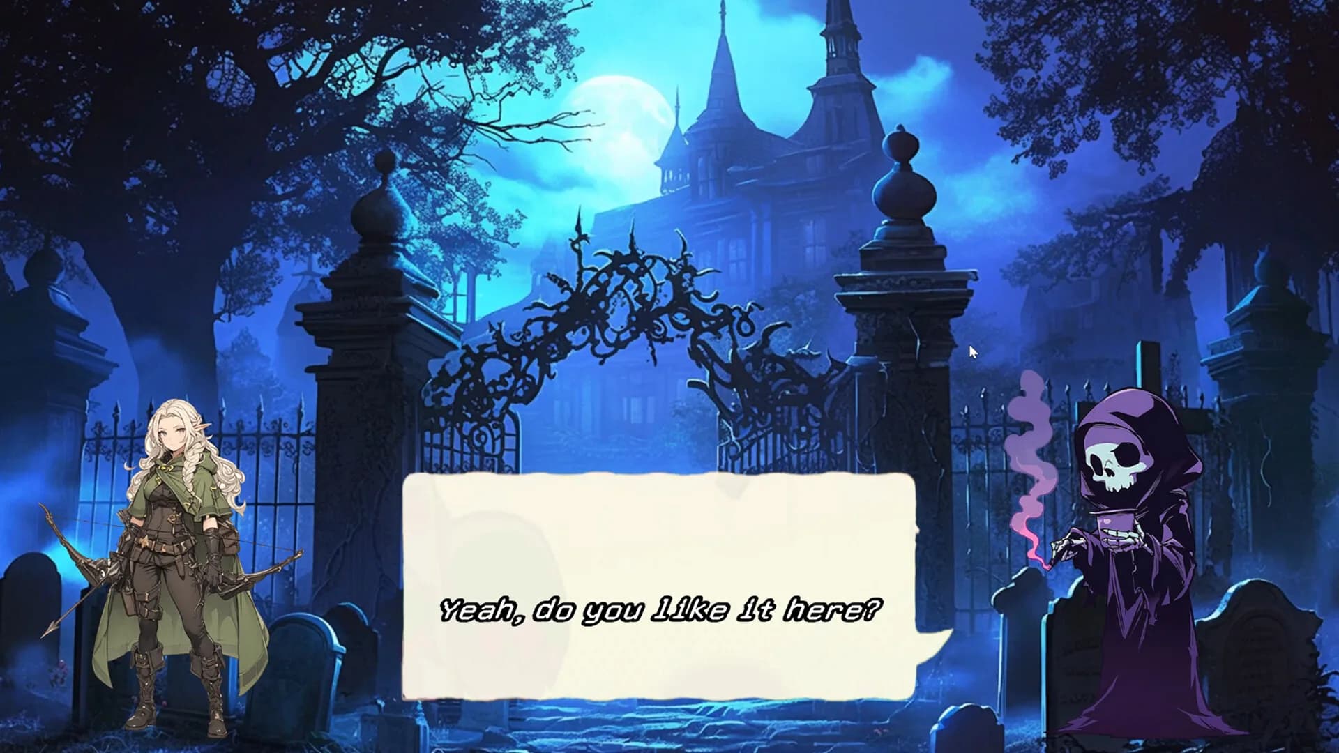 月光下的怪物:方块乱斗 Monsters in the Moonlight: Tetris görsel 6