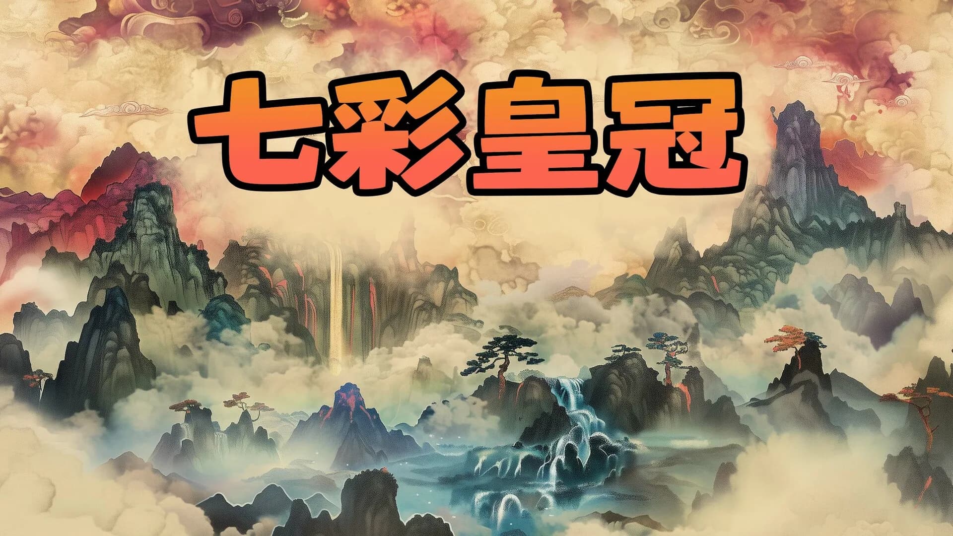七彩皇冠 Rainbow Crown görsel 2