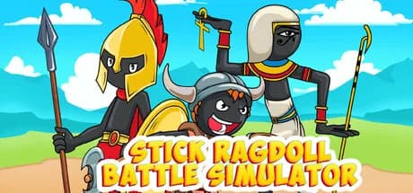 Stick Ragdoll Battle Simulator görsel 1