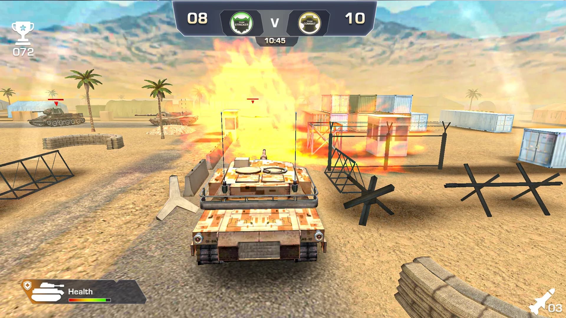 Tank Battle World War görsel 3