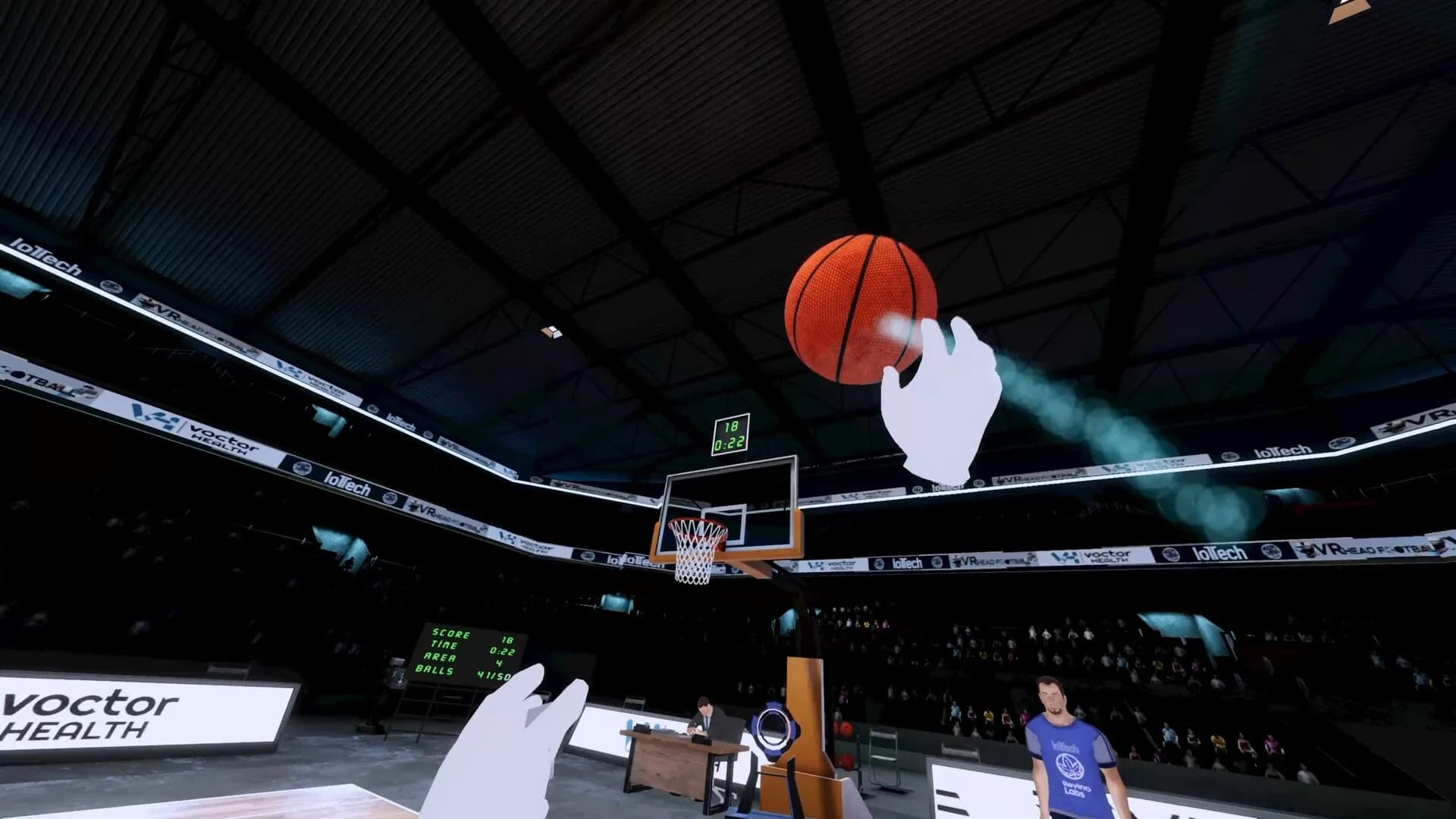 VR Basketball: Training Challenge görsel 2