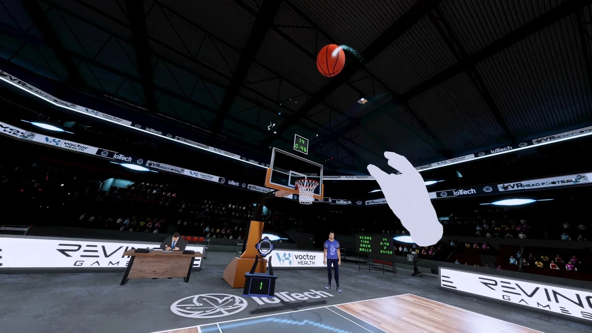 VR Basketball: Training Challenge görsel 3