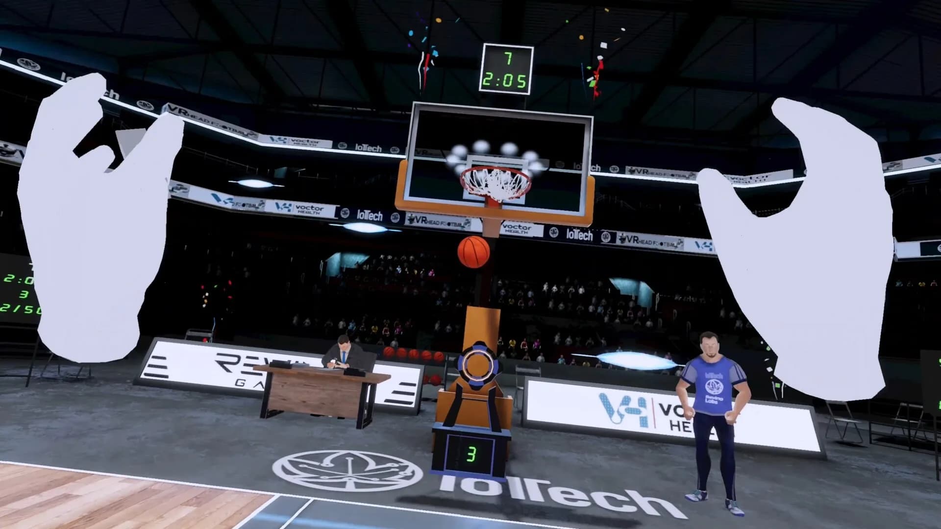 VR Basketball: Training Challenge görsel 5