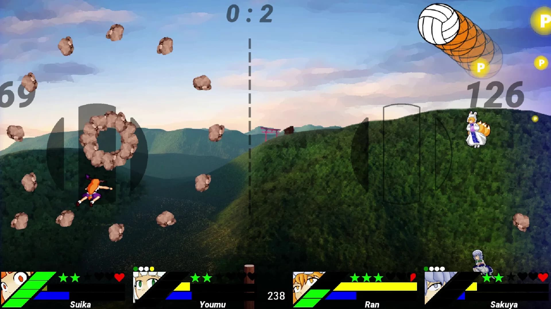 Touhou Volleyball Danmaku görsel 2