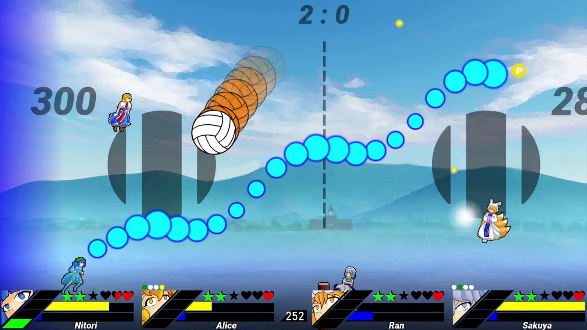 Touhou Volleyball Danmaku görsel 4