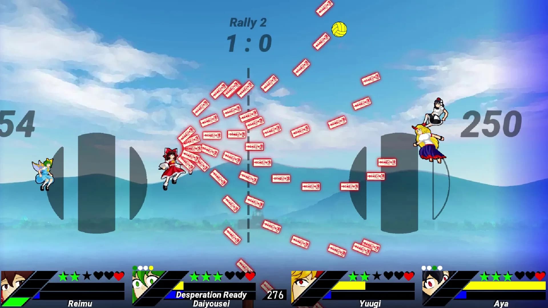 Touhou Volleyball Danmaku görsel 6