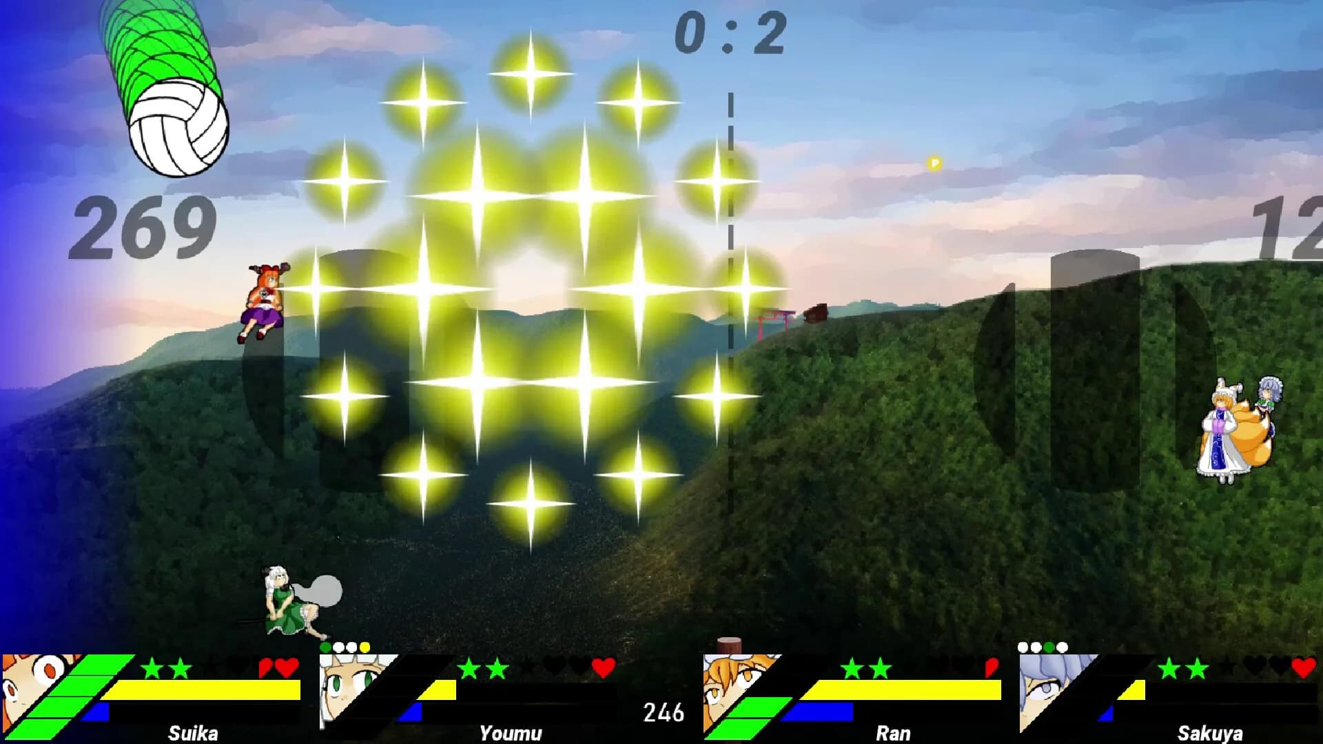 Touhou Volleyball Danmaku görsel 7