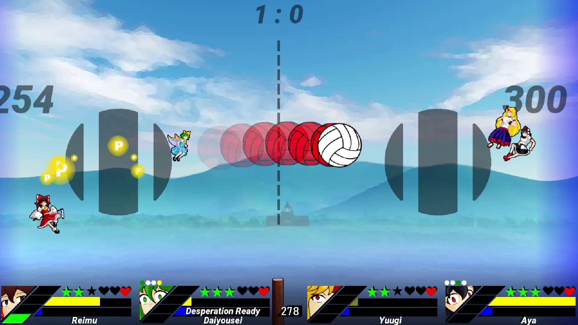 Touhou Volleyball Danmaku görsel 8