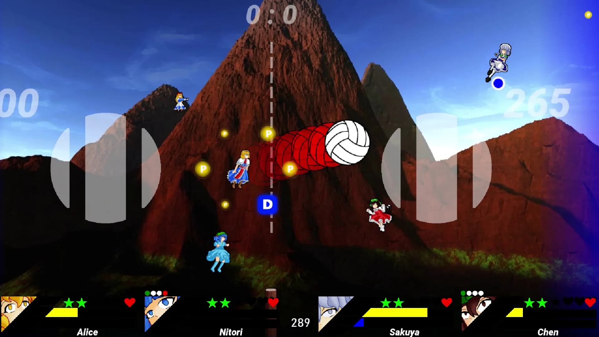 Touhou Volleyball Danmaku görsel 9